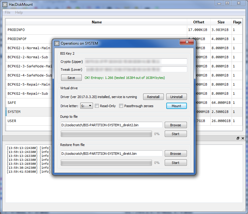 HacDiskMount screenshot